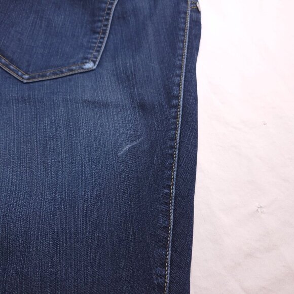 Torrid Womens Skinny Jeans 14 Dark Wash Mid Rise Stretch Imperfect - Picture 2 of 8